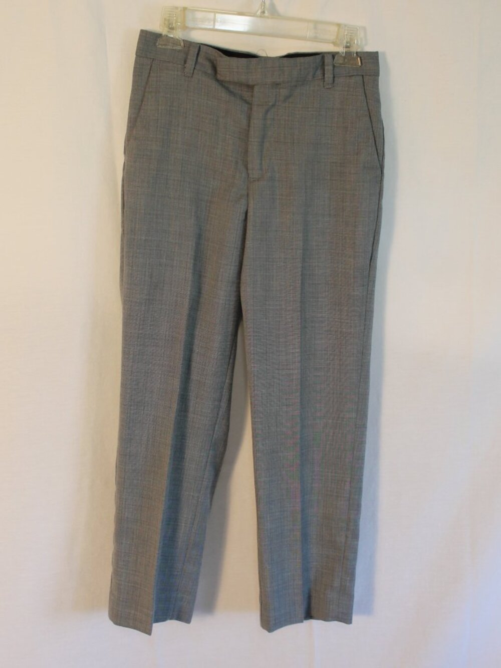 Boys' Calvin Klein Gray Dress Pants 8